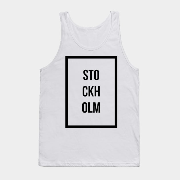 Stockholm Tank Top by mivpiv